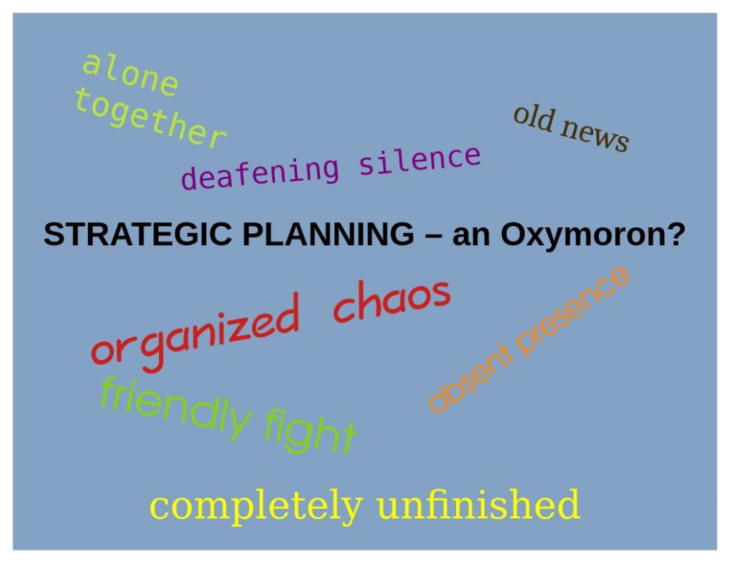 Strategic Planning - an Oxymoron?
